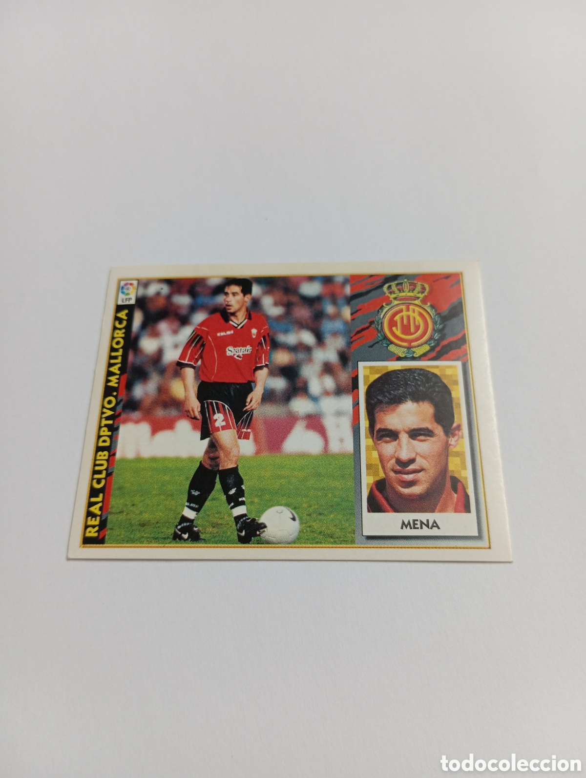 Cromos de f&uacute;tbol: MENA COLOCA Mallorca Liga Este 1997 1998 NUEVO SIN PEGAR 97 98