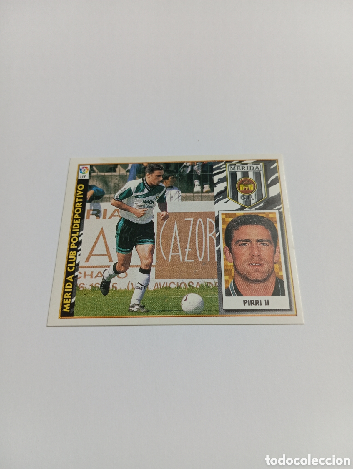 Cromos de f&uacute;tbol: PIRRI II COLOCA M&eacute;rida Liga Este 1997 1998 NUEVO SIN PEGAR 97 98