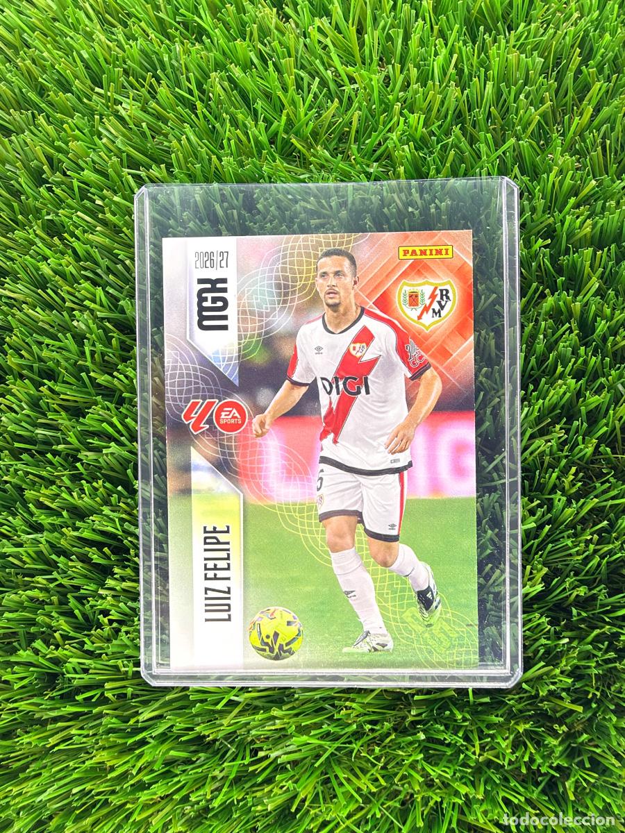 Cromos de f&uacute;tbol: N&ordm; 296 Luiz Felipe Rayo Vallecano Megacracks 26 27