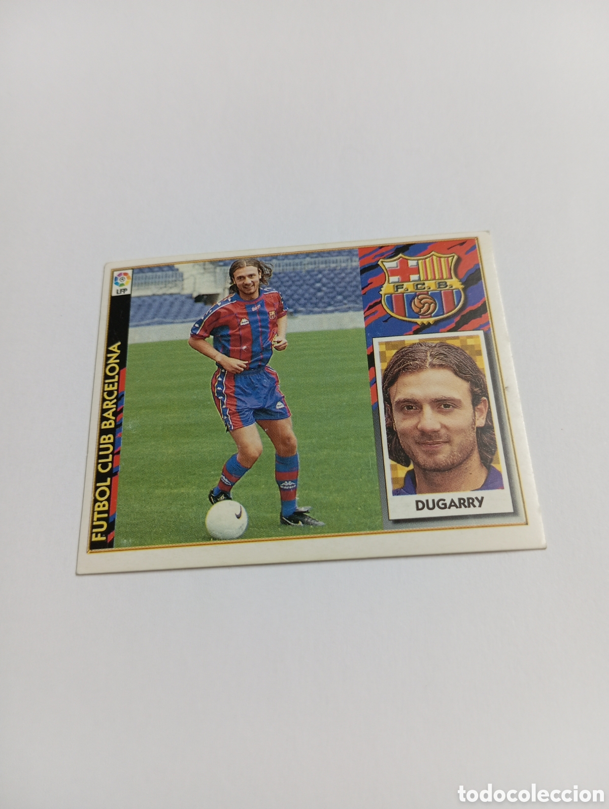 Cromos de f&uacute;tbol: DUGARRY FICHAJE 8 Liga Este 1997 1998 NUEVO SIN PEGAR 97 98