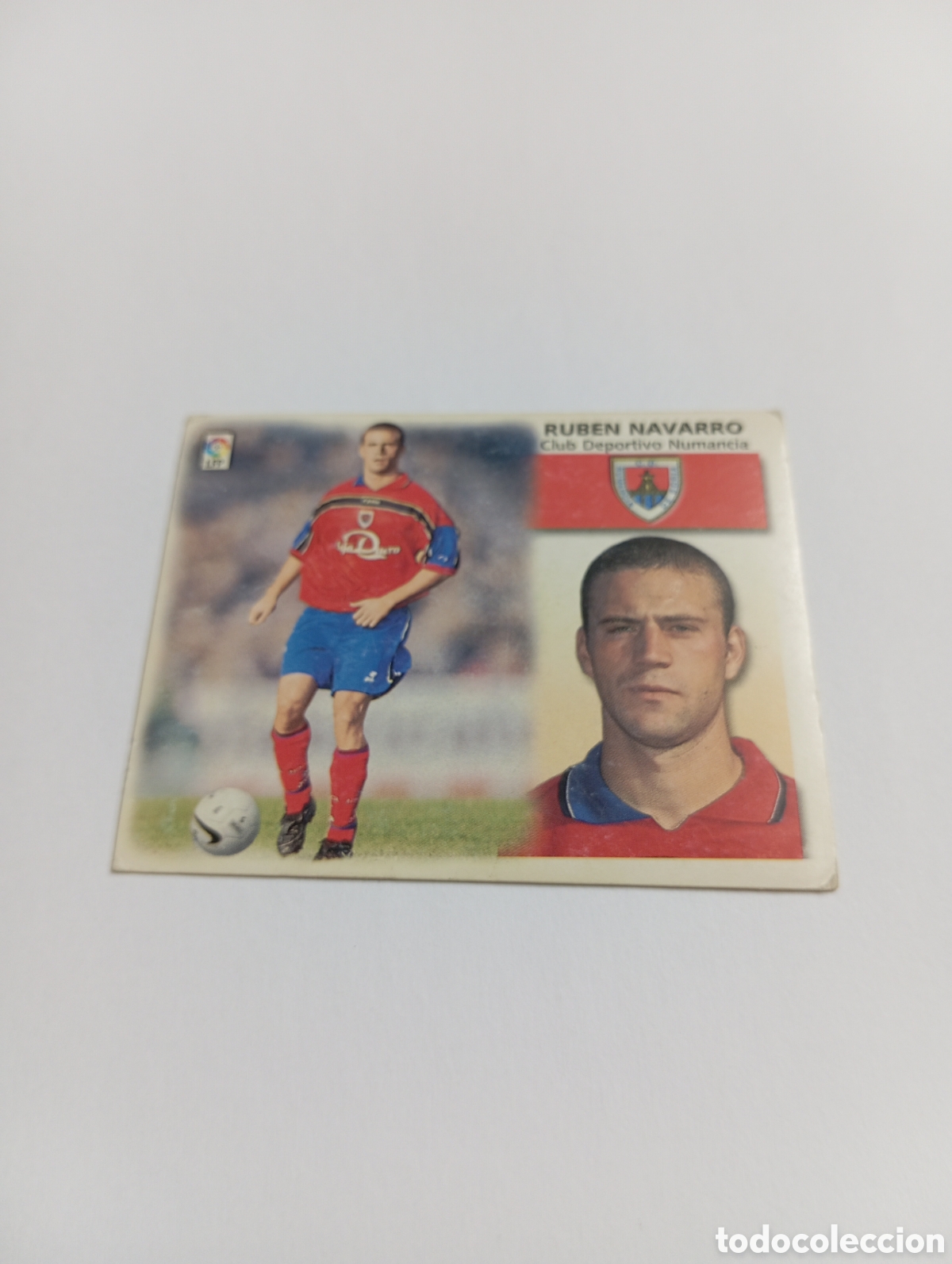 Cromos de f&uacute;tbol: RUB&Eacute;N NAVARRO COLOCA Numancia LIGA ESTE 1999 2000 PANINI 99 00 NUEVO SIN PEGAR