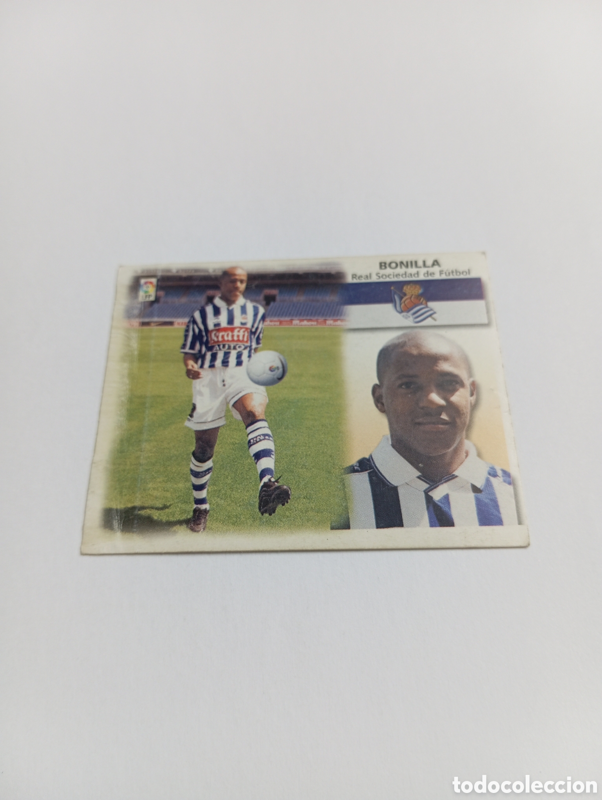 Cromos de f&uacute;tbol: BONILLA COLOCA Real Sociedad LIGA ESTE 1999 2000 PANINI 99 00