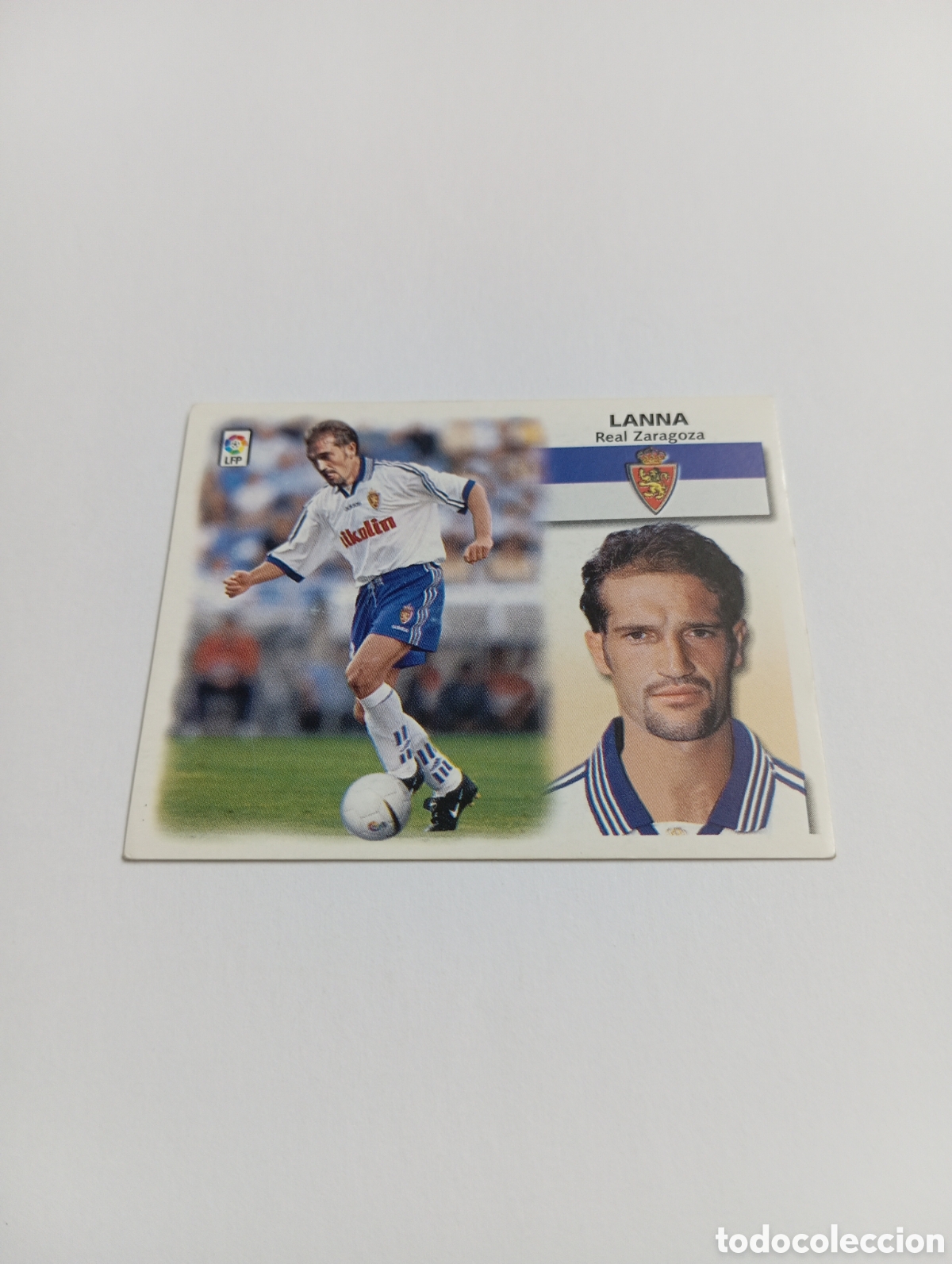 Cromos de f&uacute;tbol: LANNA COLOCA Zaragoza LIGA ESTE 1999 2000 PANINI 99 00 NUEVO SIN PEGAR