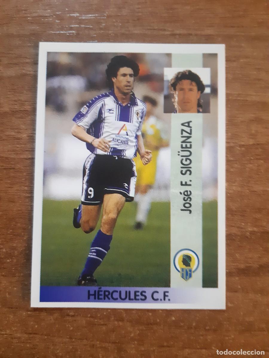 Cromos de f&uacute;tbol: N&deg;302 BAJA SIG&Uuml;ENZA H&Eacute;RCULES LIGA 96-97 PANINI. NUNCA PEGADO, SIN PEGAR