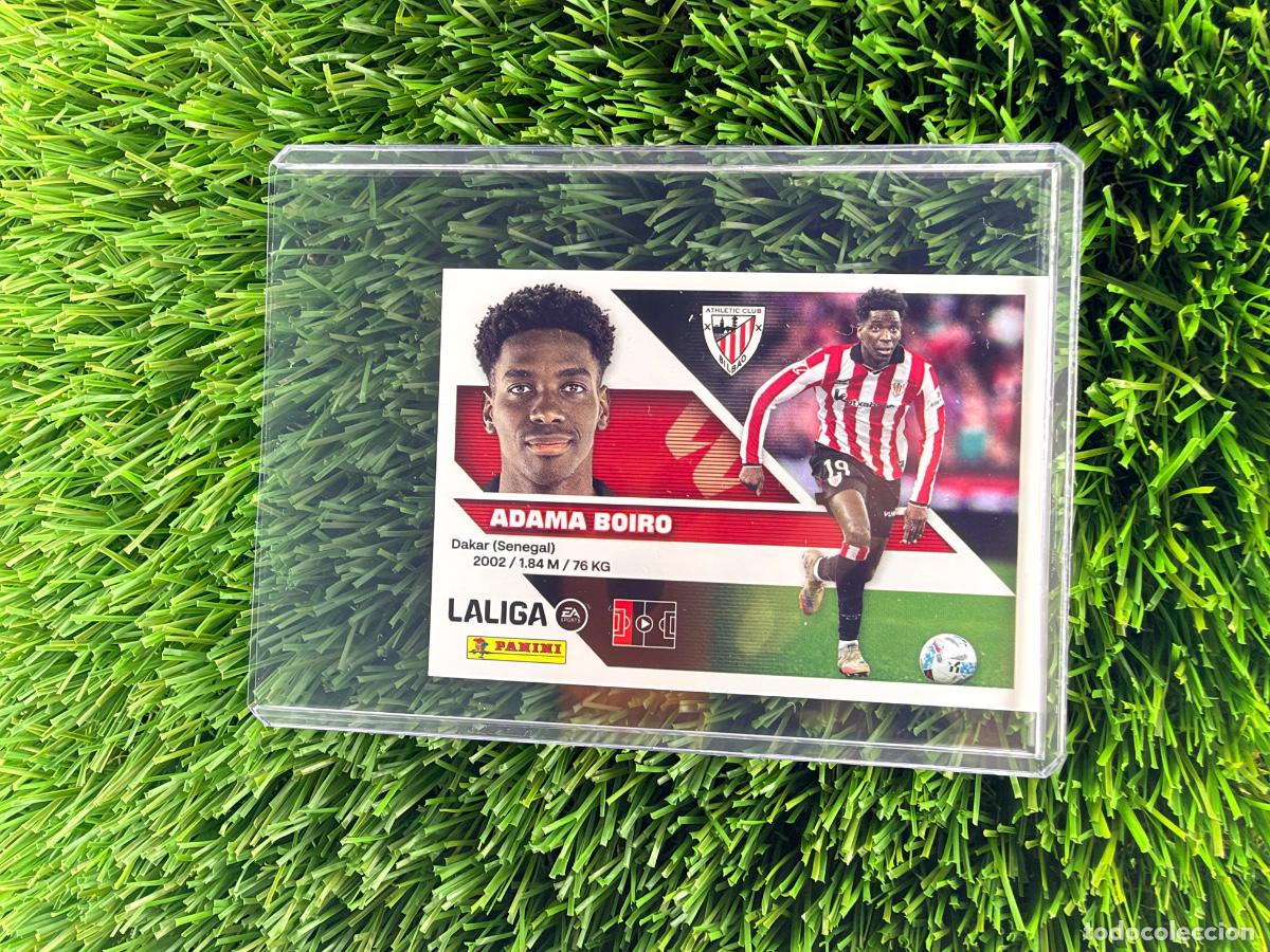 Cromos de f&uacute;tbol: N&ordm; 9B Adama Boiro Athletic Club Liga Este 26 27