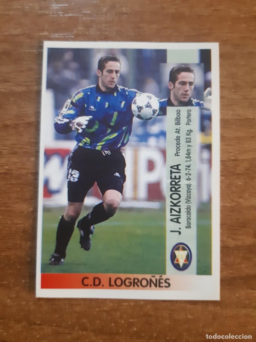 Cromos de f&uacute;tbol: N&deg;320-A COLOCA AIZKORRETA LOGRO&Ntilde;&Eacute;S LIGA 96-97 PANINI. NUNCA PEGADO, SIN PEGAR