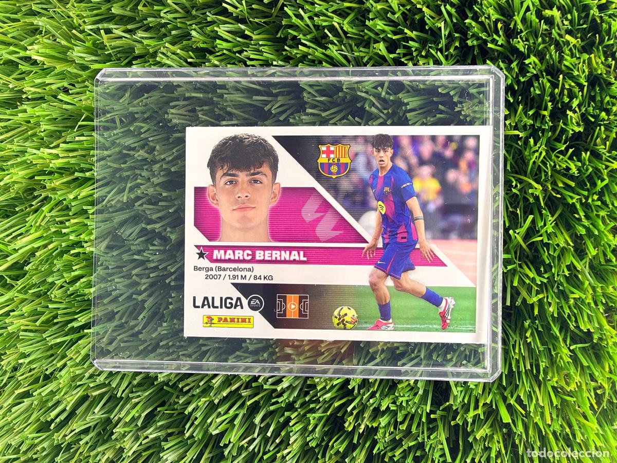 Cromos de f&uacute;tbol: N&ordm; 14 Marc Bernal FC Barcelona Liga Este 26 27