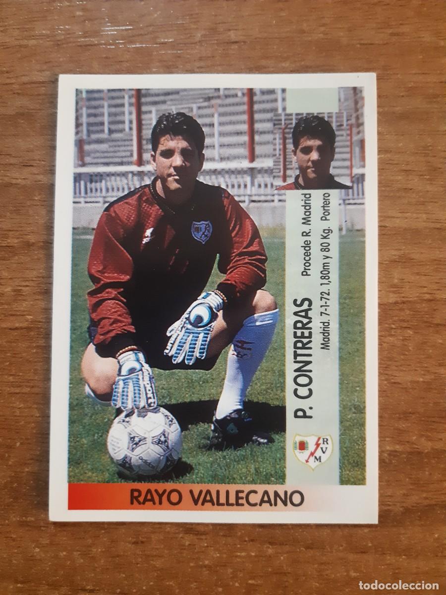 Cromos de f&uacute;tbol: N&deg;321-A COLOCA CONTRERAS RAYO VALLECANO LIGA 96-97 PANINI. NUNCA PEGADO, SIN PEGAR