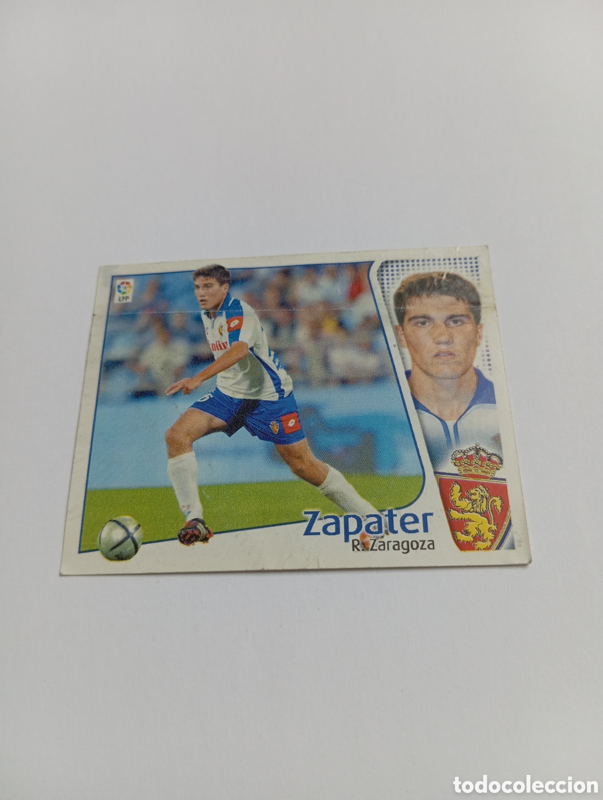Cromos de f&uacute;tbol: ZAPATER COLOCA Zaragoza LIGA ESTE 2004 2005 PANINI 04 05