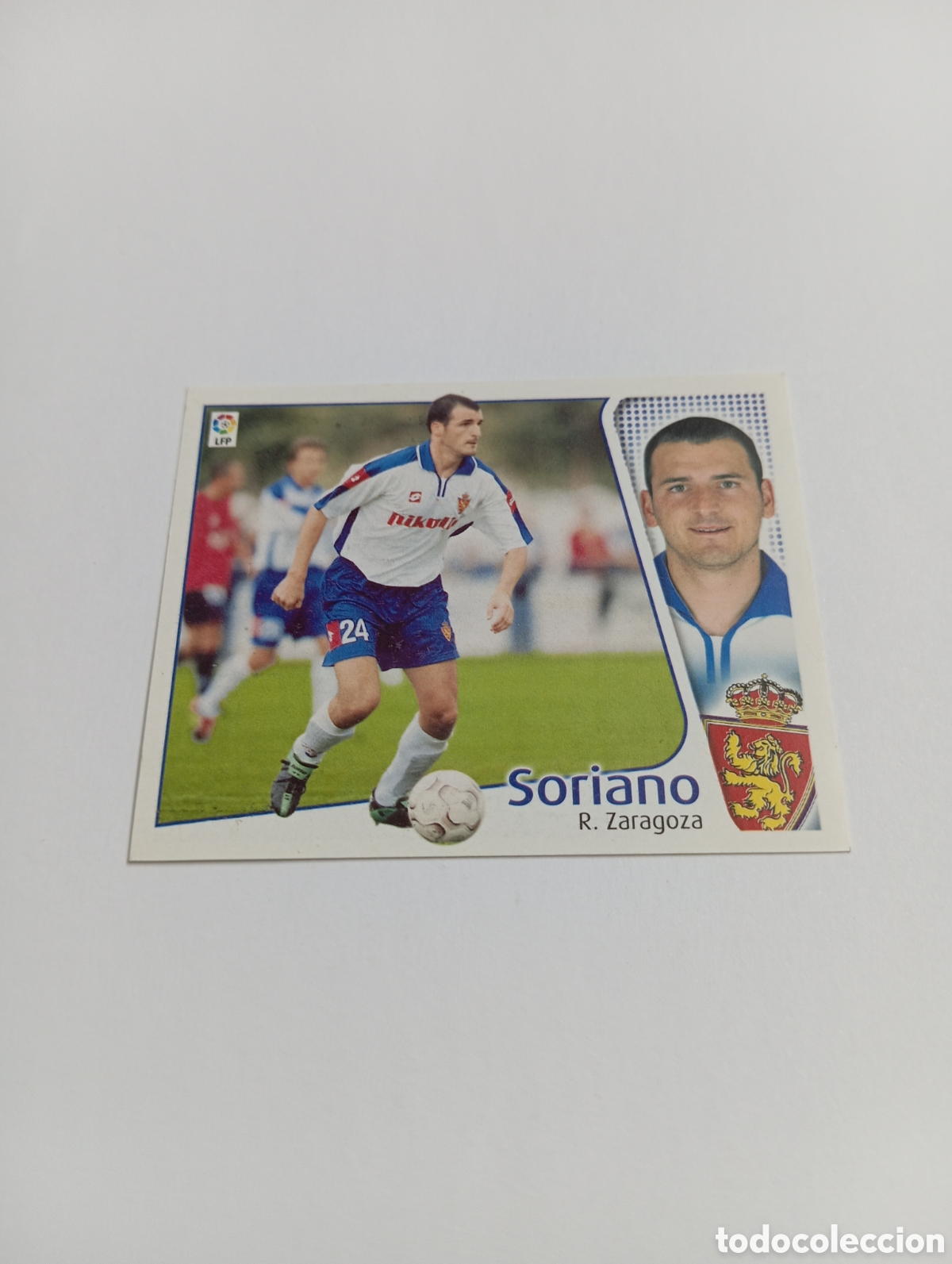 Cromos de f&uacute;tbol: SORIANO Zaragoza LIGA ESTE 2004 2005 PANINI 04 05