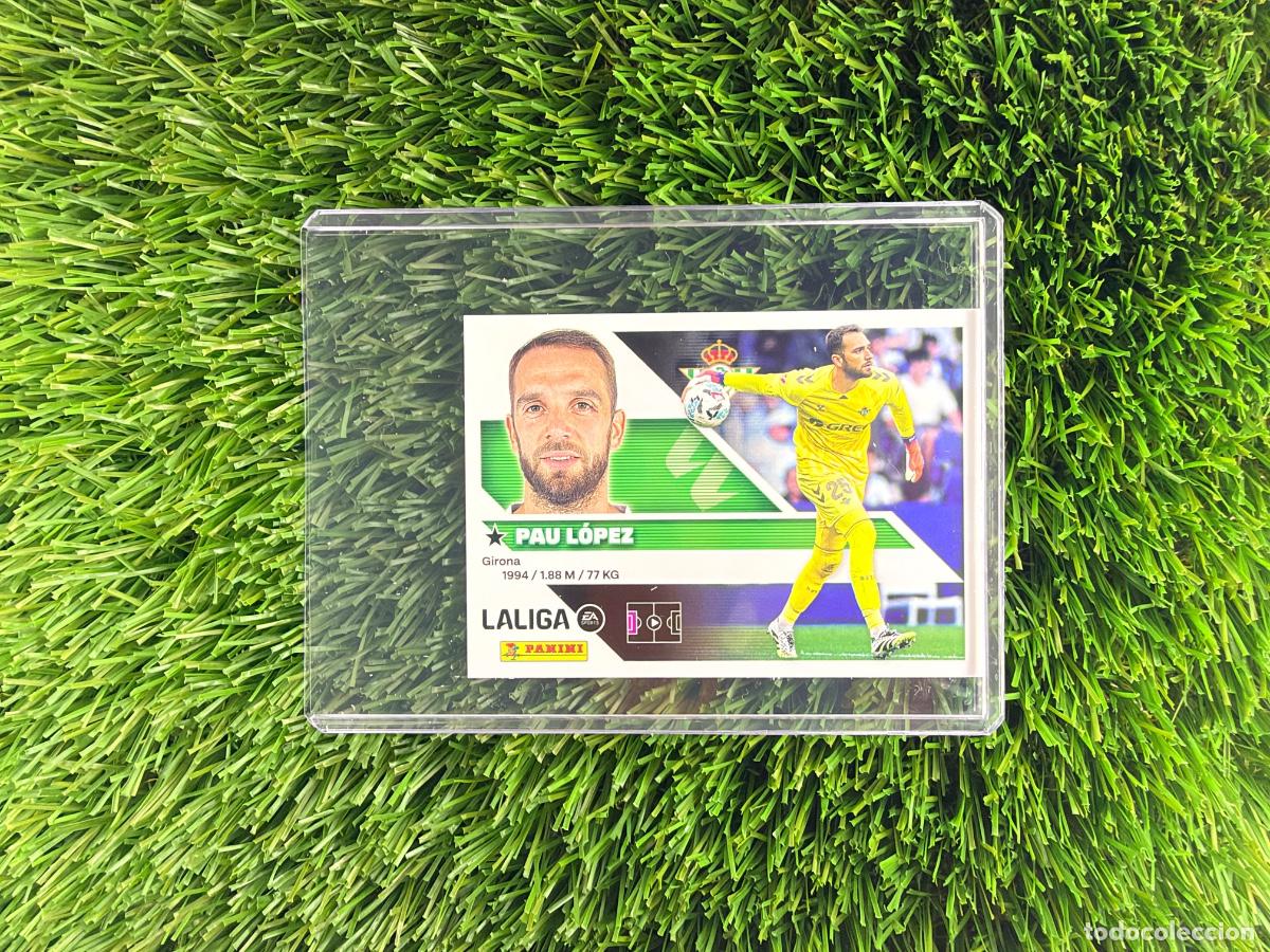Cromos de f&uacute;tbol: N&ordm; 4 Pau L&oacute;pez Real Betis Liga Este 26 27