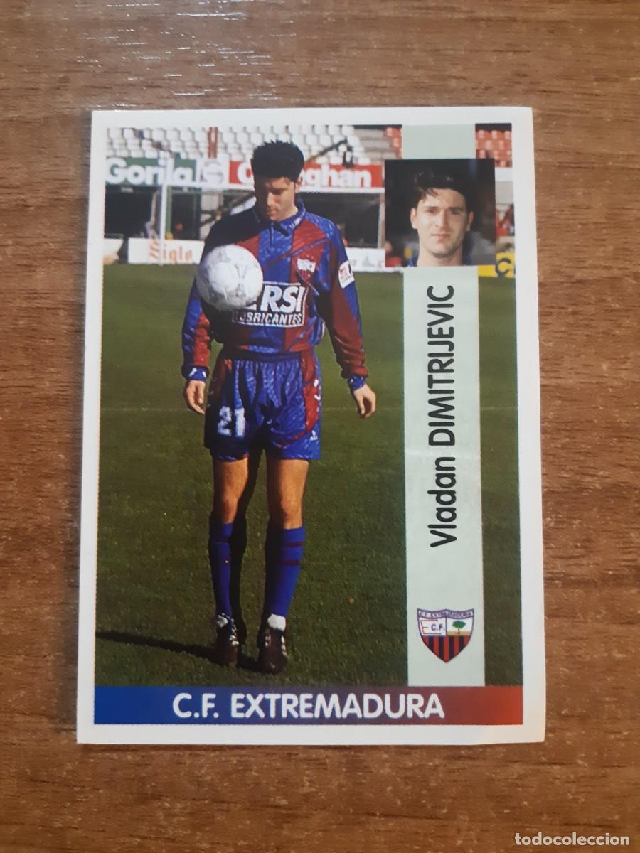 Cromos de f&uacute;tbol: N&deg;351 BAJA DIMITRIJEVIC EXTREMADURA LIGA 96-97 PANINI. NUNCA PEGADO, SIN PEGAR