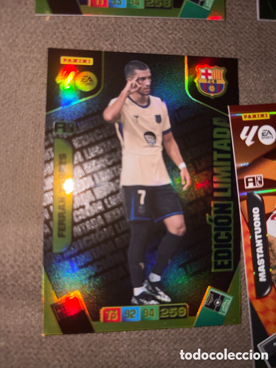 Cromos de f&uacute;tbol: Ferr&aacute;n Torres Barcelona Edici&oacute;n limitada Adrenalyn XL 2025/26 25/26