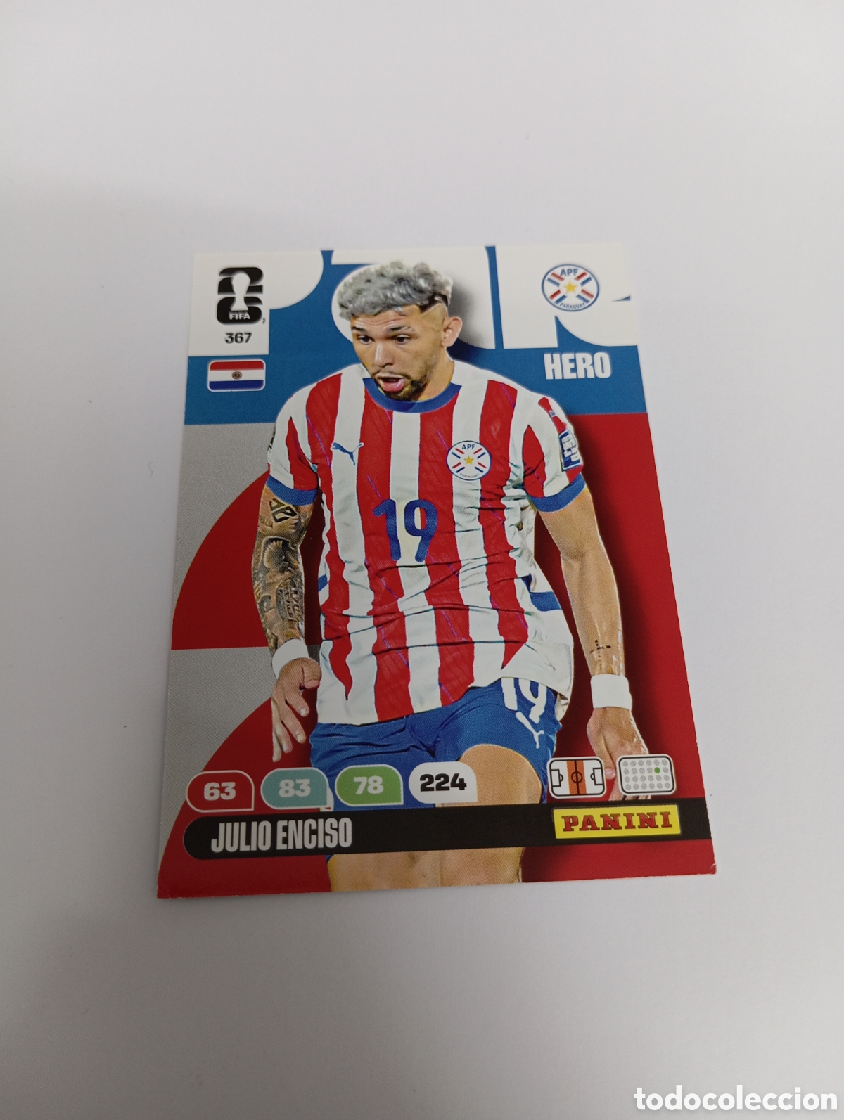 Cromos de f&uacute;tbol: JULIO ENCISO 367 ADRENALYN XL MUNDIAL 2026