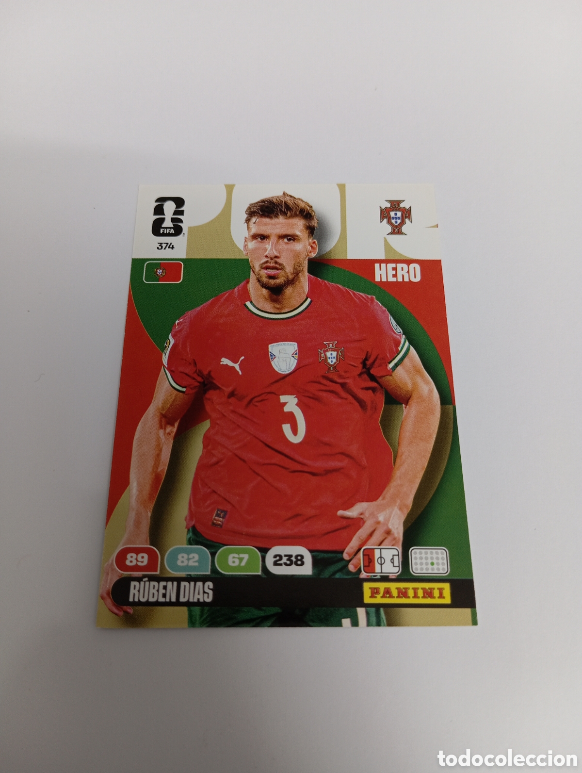Cromos de f&uacute;tbol: RUBEN DIAS 374 ADRENALYN XL MUNDIAL 2026