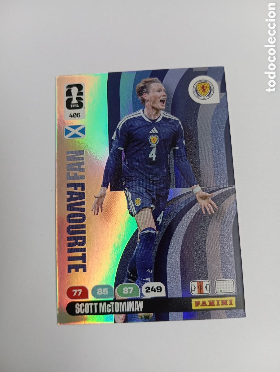 Cromos de f&uacute;tbol: SCOTT McTOMINAY 406 FAN FAVOURITE ADRENALYN XL PANINI MUNDIAL 2026