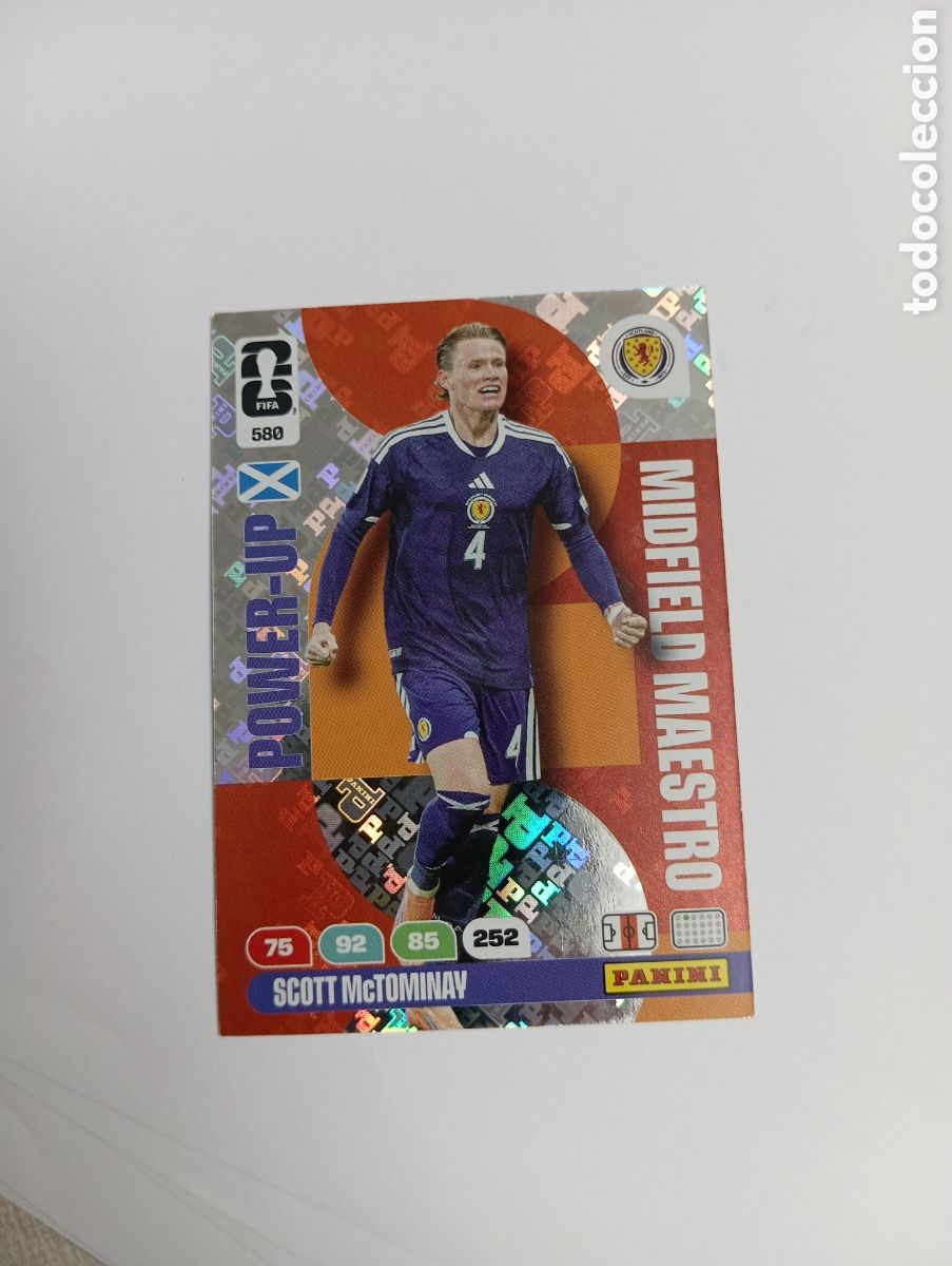 Cromos de f&uacute;tbol: SCOTT McTOMINAY 580 POWER - UP ADRENALYN XL MUNDIAL 2026