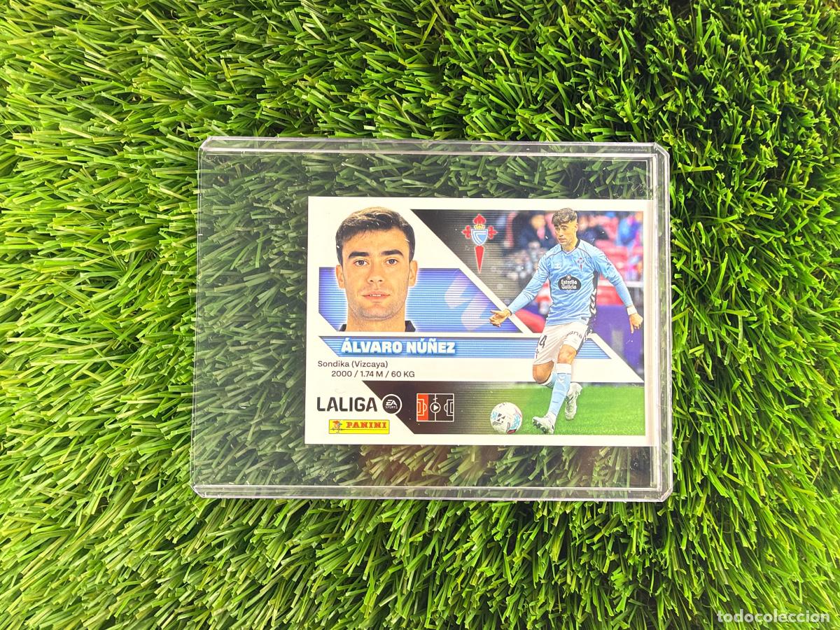 Cromos de f&uacute;tbol: N&ordm; 5 &Aacute;lvaro N&uacute;&ntilde;ez RC Celta Liga Este 26 27