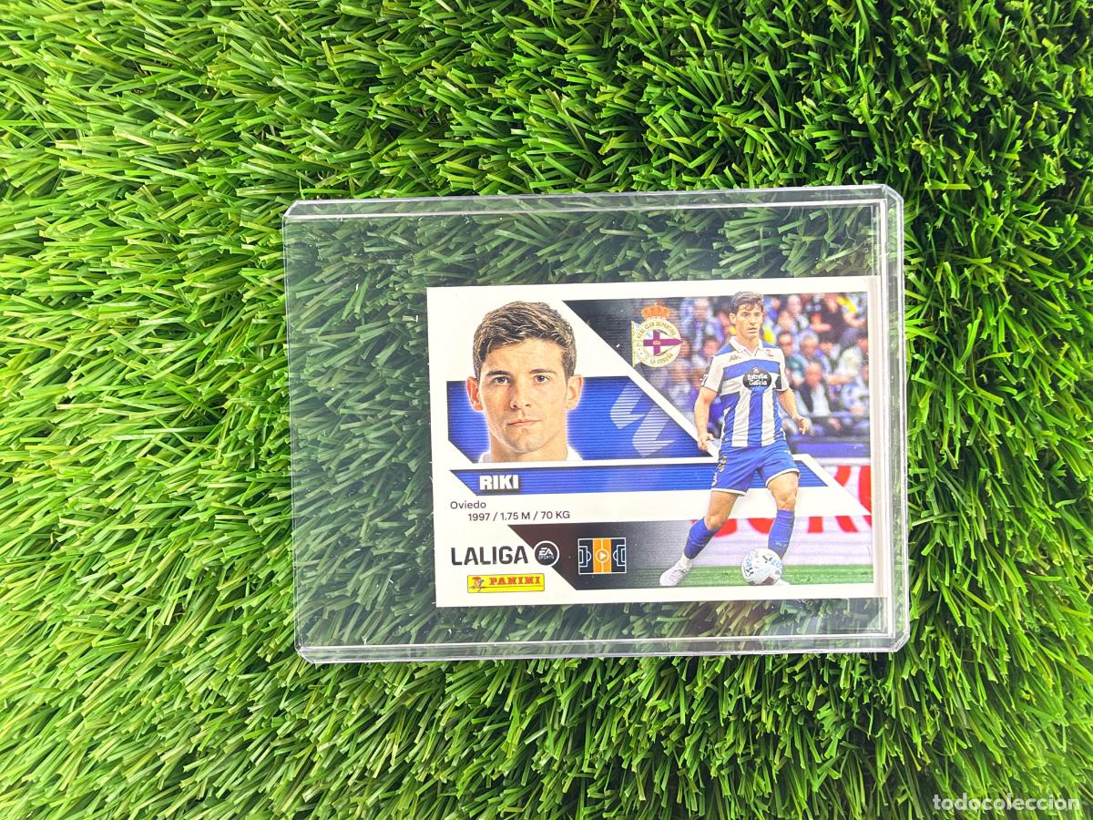 Cromos de f&uacute;tbol: N&ordm; 12 Riki RC Deportivo Liga Este 26 27