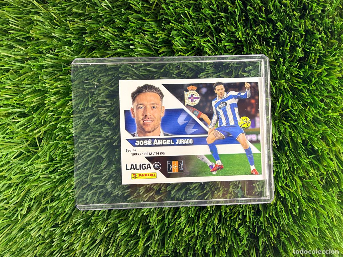 Cromos de f&uacute;tbol: N&ordm; 14 Jos&eacute; &Aacute;ngel RC Deportivo Liga Este 26 27