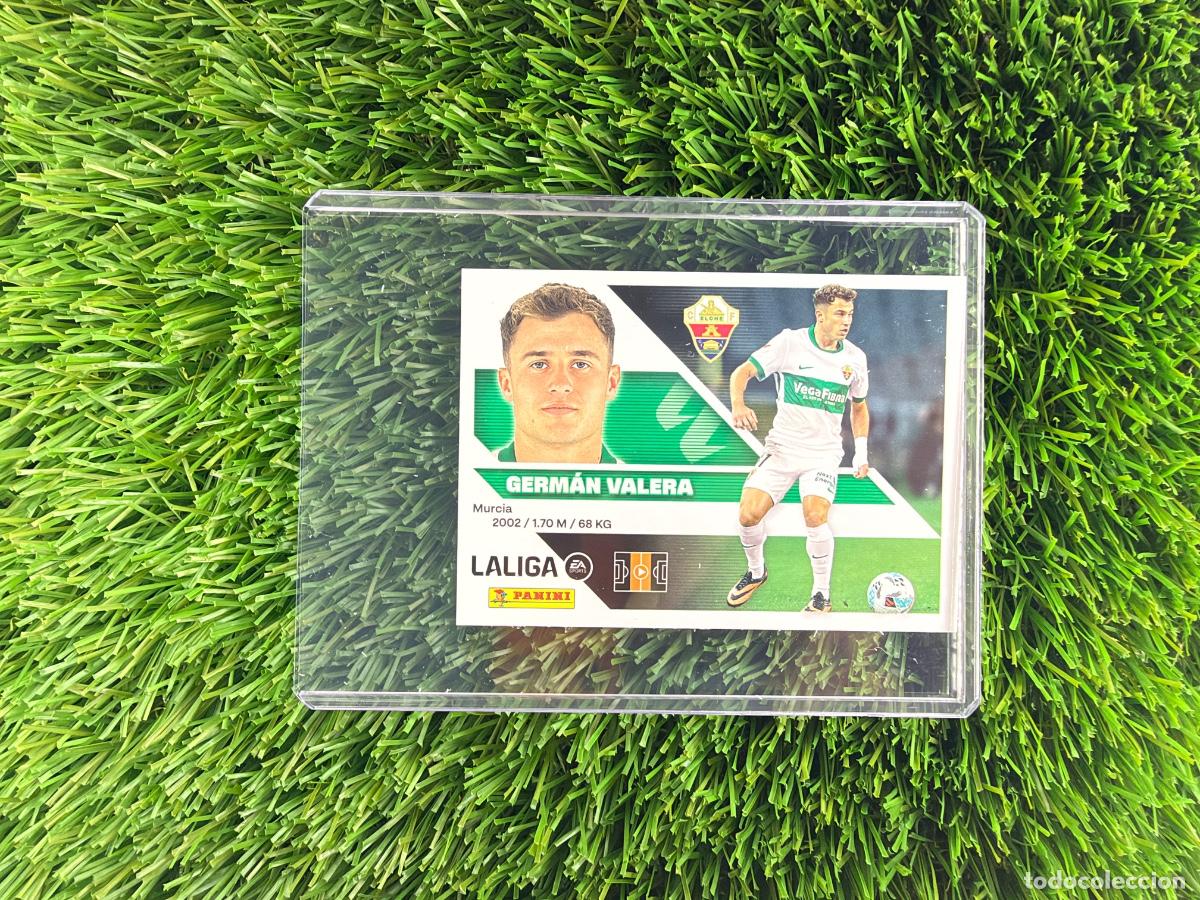Cromos de f&uacute;tbol: N&ordm; 10 Germ&aacute;n Valera Elche CF Liga Este 26 27