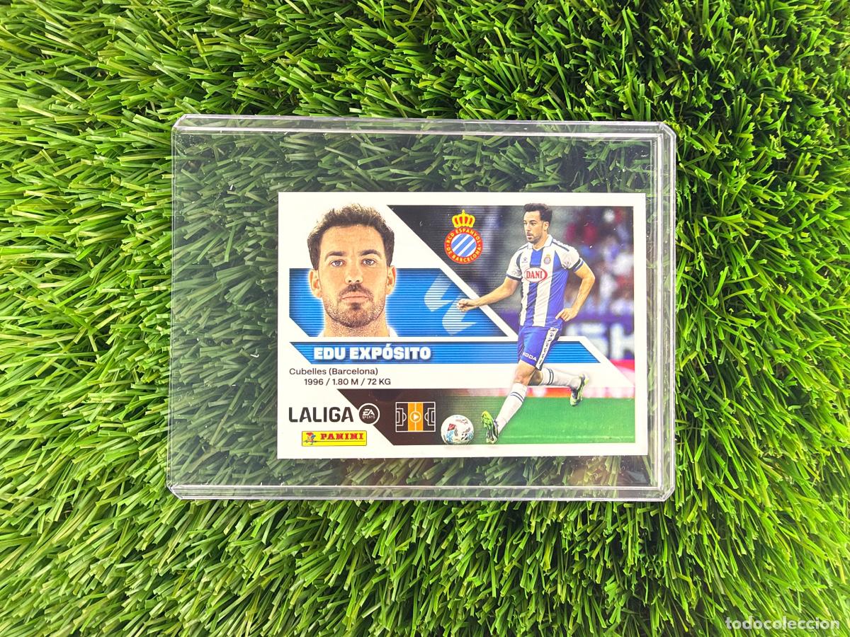 Cromos de f&uacute;tbol: N&ordm; 13 Edu Exp&oacute;sito RCD Espanyol Liga Este 26 27