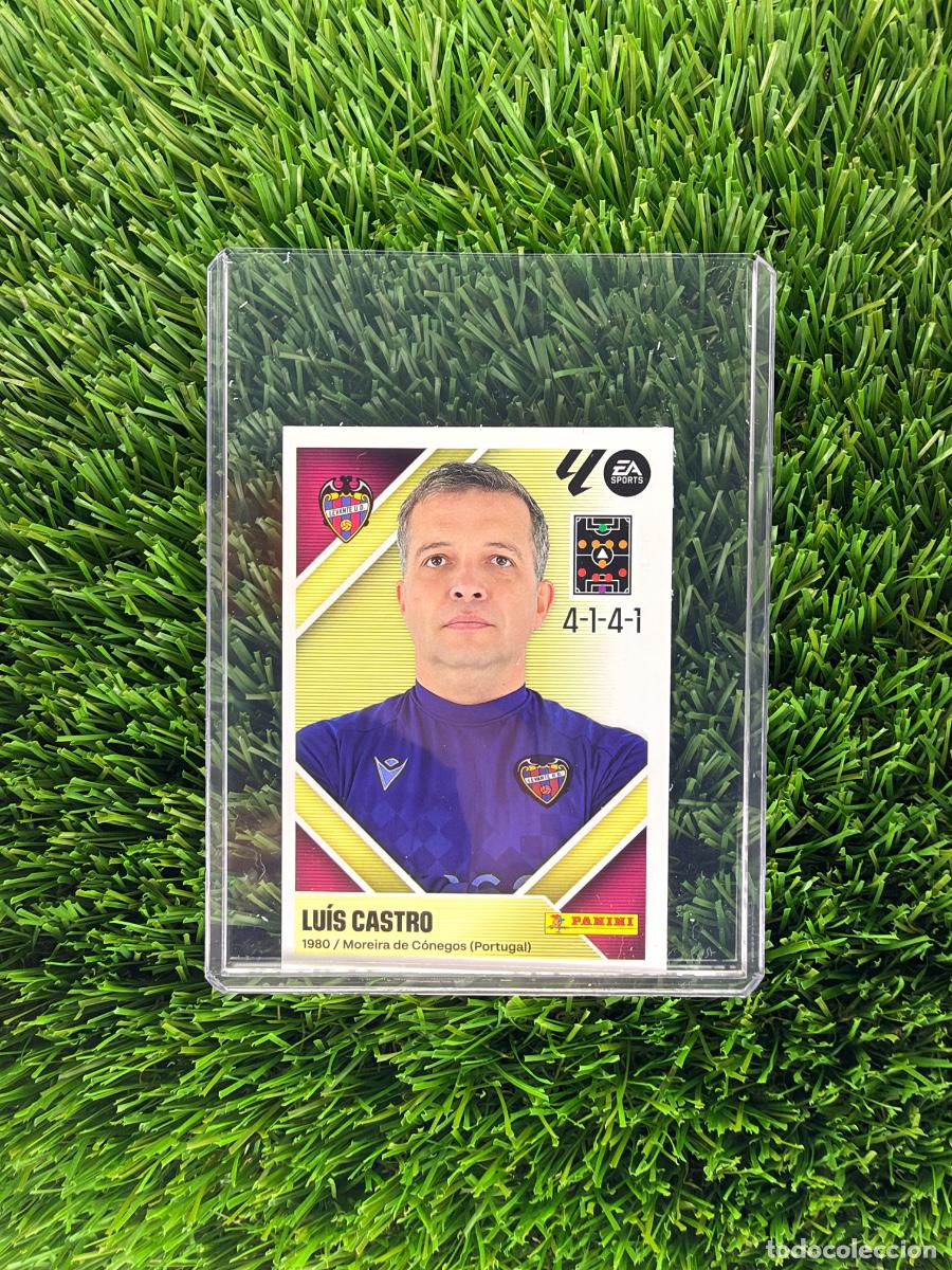 Cartes &agrave; collectionner de Football: N&ordm; 2 Luis Castro Entrenador Levante UD Liga Este 26 27