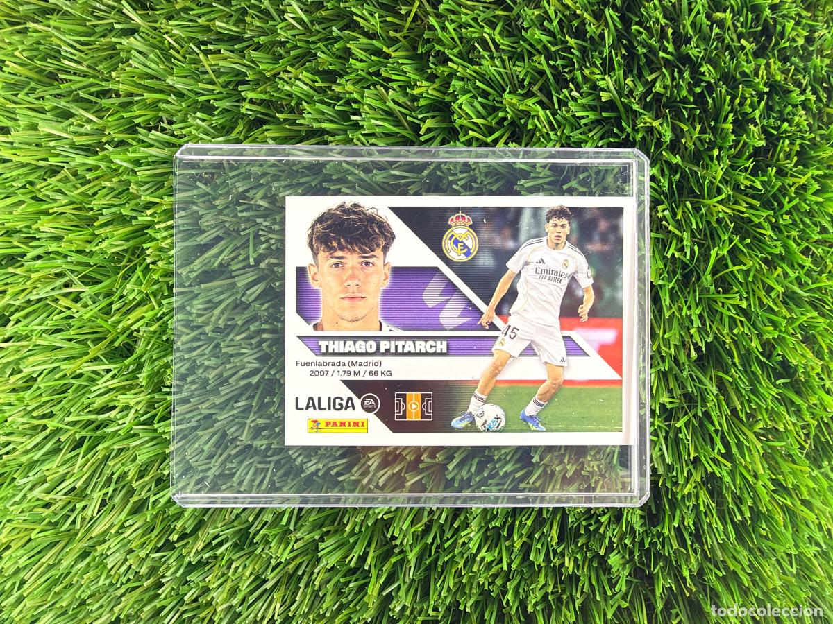 Cromos de f&uacute;tbol: N&ordm; 15B Thiago Pitarch Real Madrid CF Liga Este 26 27