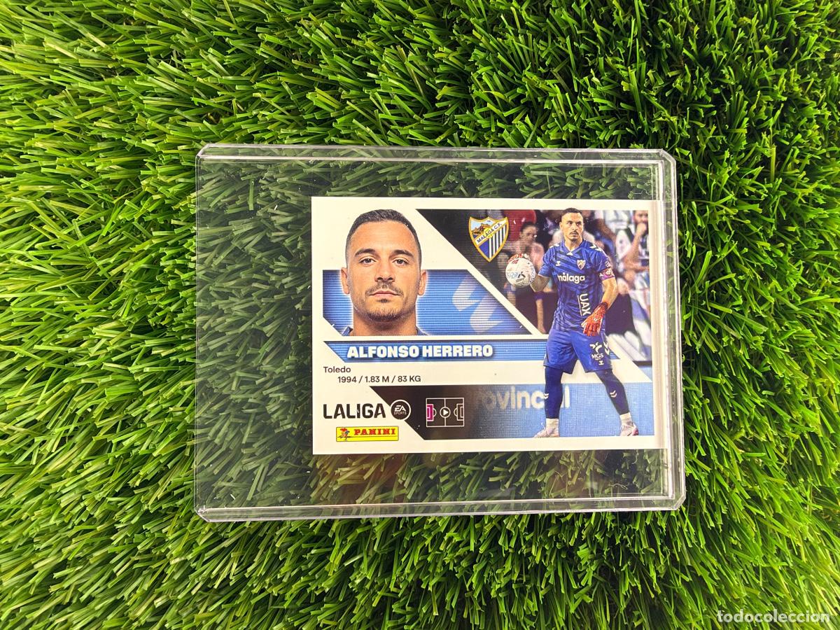 Cromos de f&uacute;tbol: N&ordm; 3 Alfonso Herrero M&aacute;laga CF Liga Este 26 27