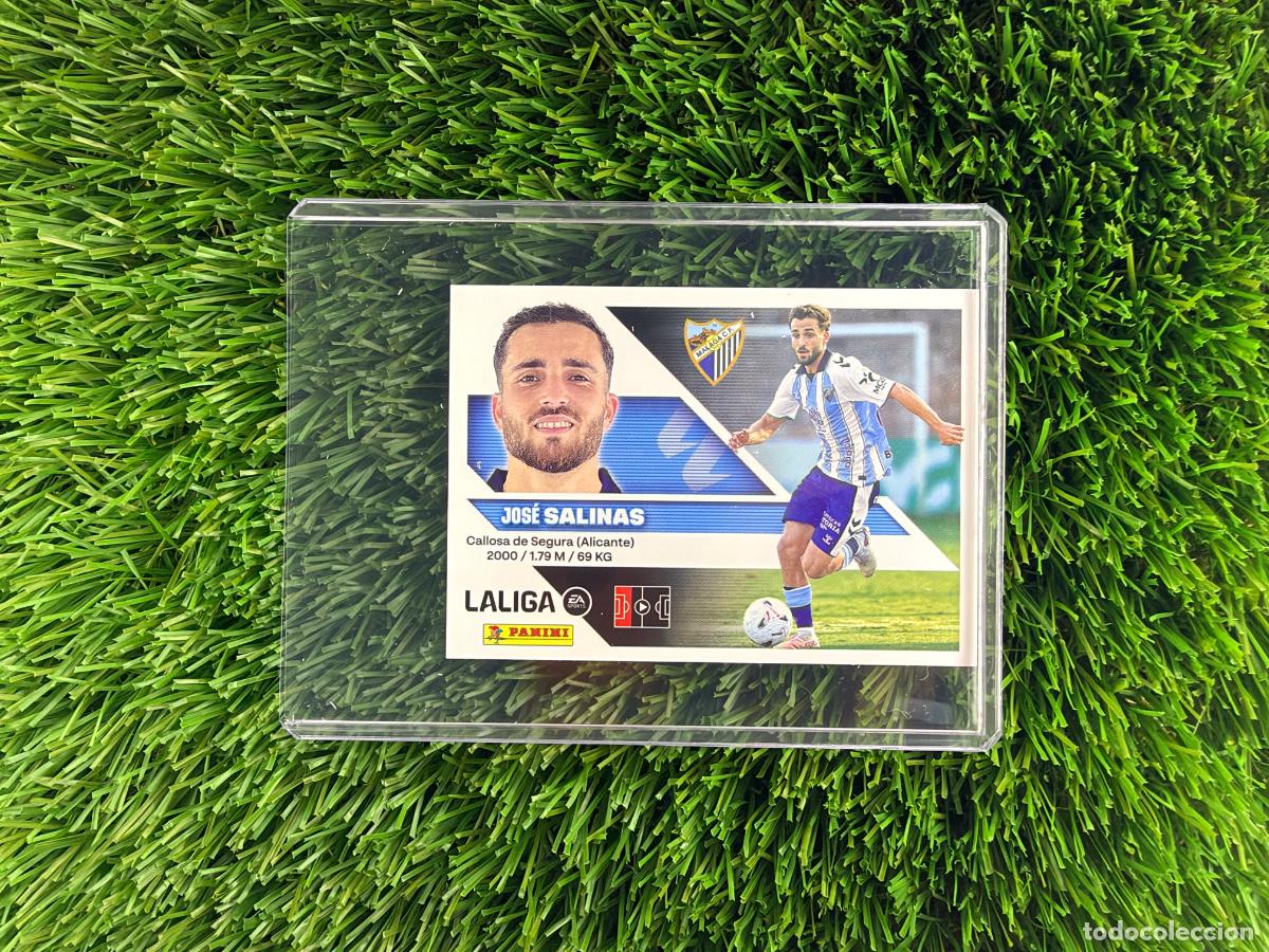 Cromos de f&uacute;tbol: N&ordm; 10 Salinas M&aacute;laga CF Liga Este 26 27