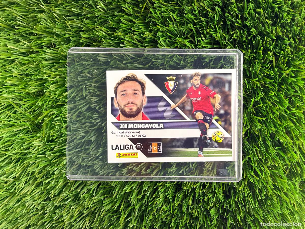 Cromos de f&uacute;tbol: N&ordm; 12 Moncayola CA Osasuna Liga Este 26 27