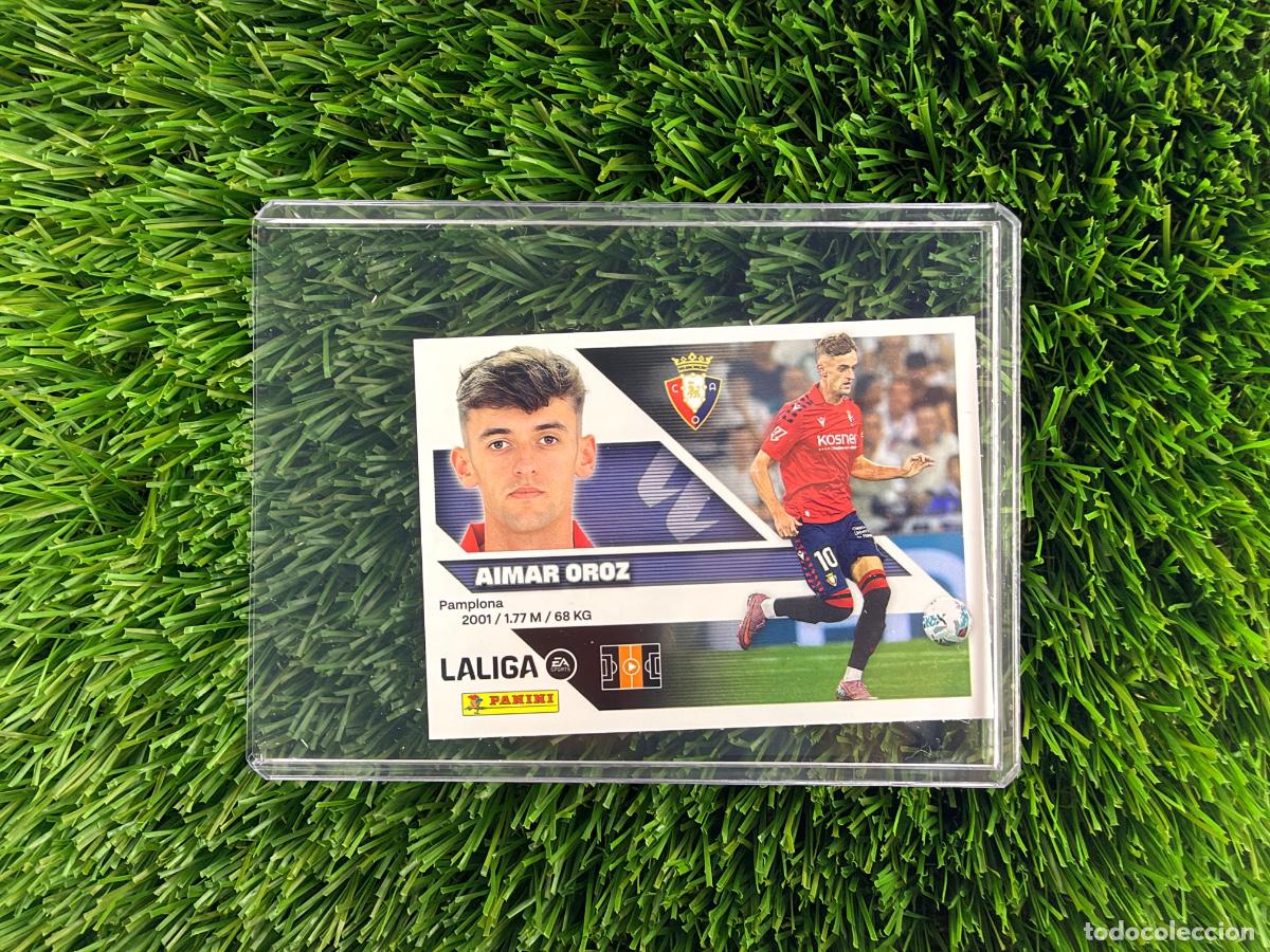 Cromos de f&uacute;tbol: N&ordm; 15 Aimar Oroz CA Osasuna Liga Este 26 27