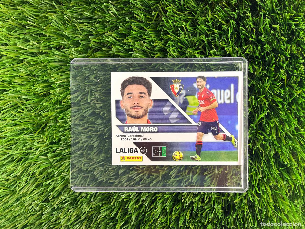 Cromos de f&uacute;tbol: N&ordm; 17 Ra&uacute;l Moro CA Osasuna Liga Este 26 27