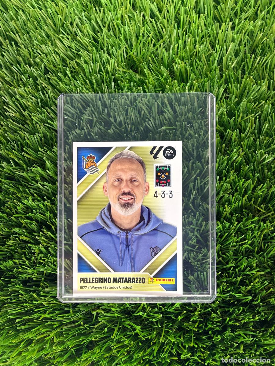 Cromos de f&uacute;tbol: N&ordm; 2 Pellegrino Matarazzo Entrenador Real Sociedad Liga Este 26 27