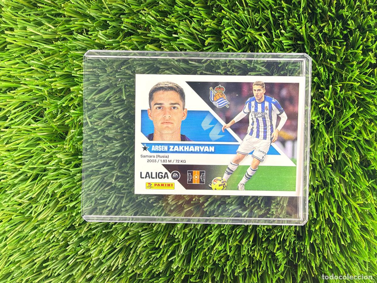 Cromos de f&uacute;tbol: N&ordm; 13B Zakharyan Real Sociedad Liga Este 26 27