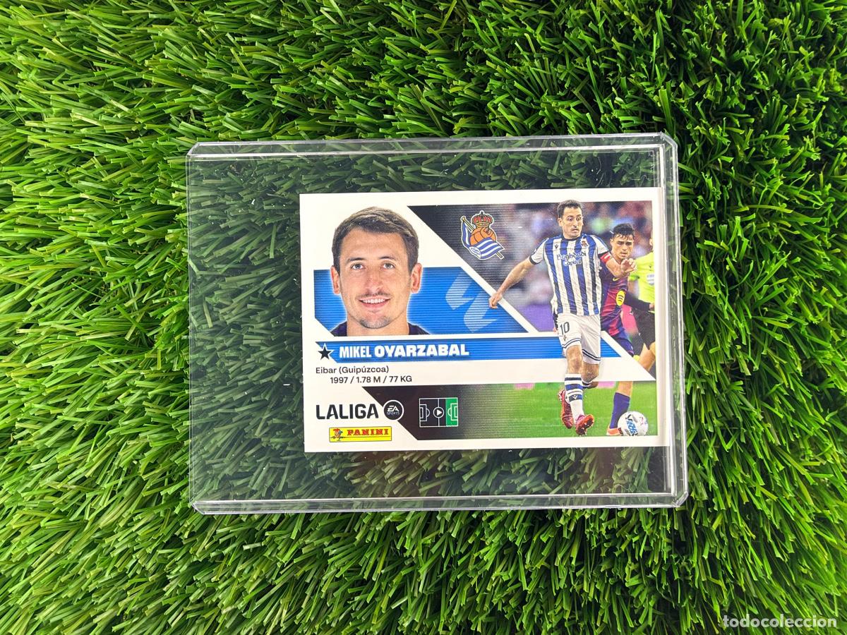 Cromos de f&uacute;tbol: N&ordm; 20 Oyarz&aacute;bal Real Sociedad Liga Este 26 27