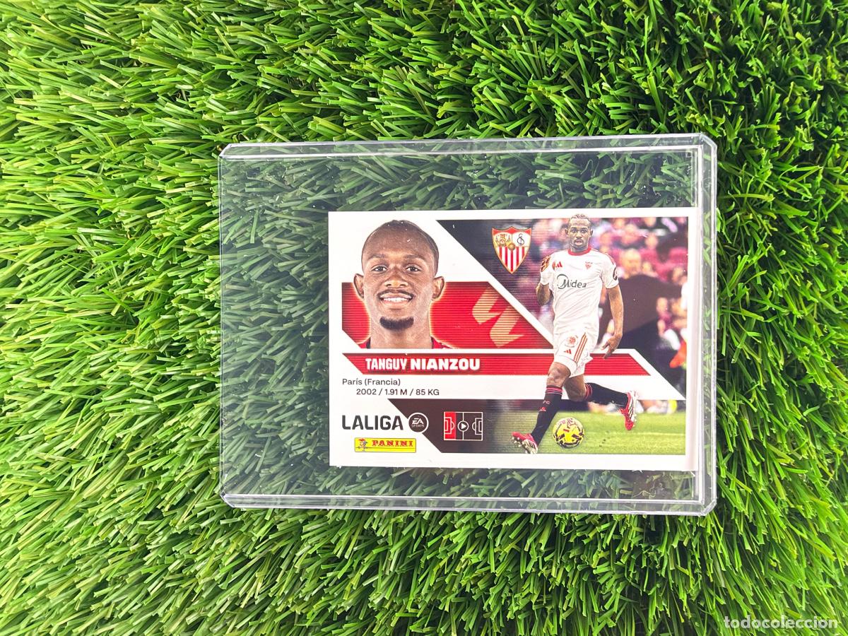 Cromos de f&uacute;tbol: N&ordm; 8 Nianzou Sevilla FC Liga Este 26 27
