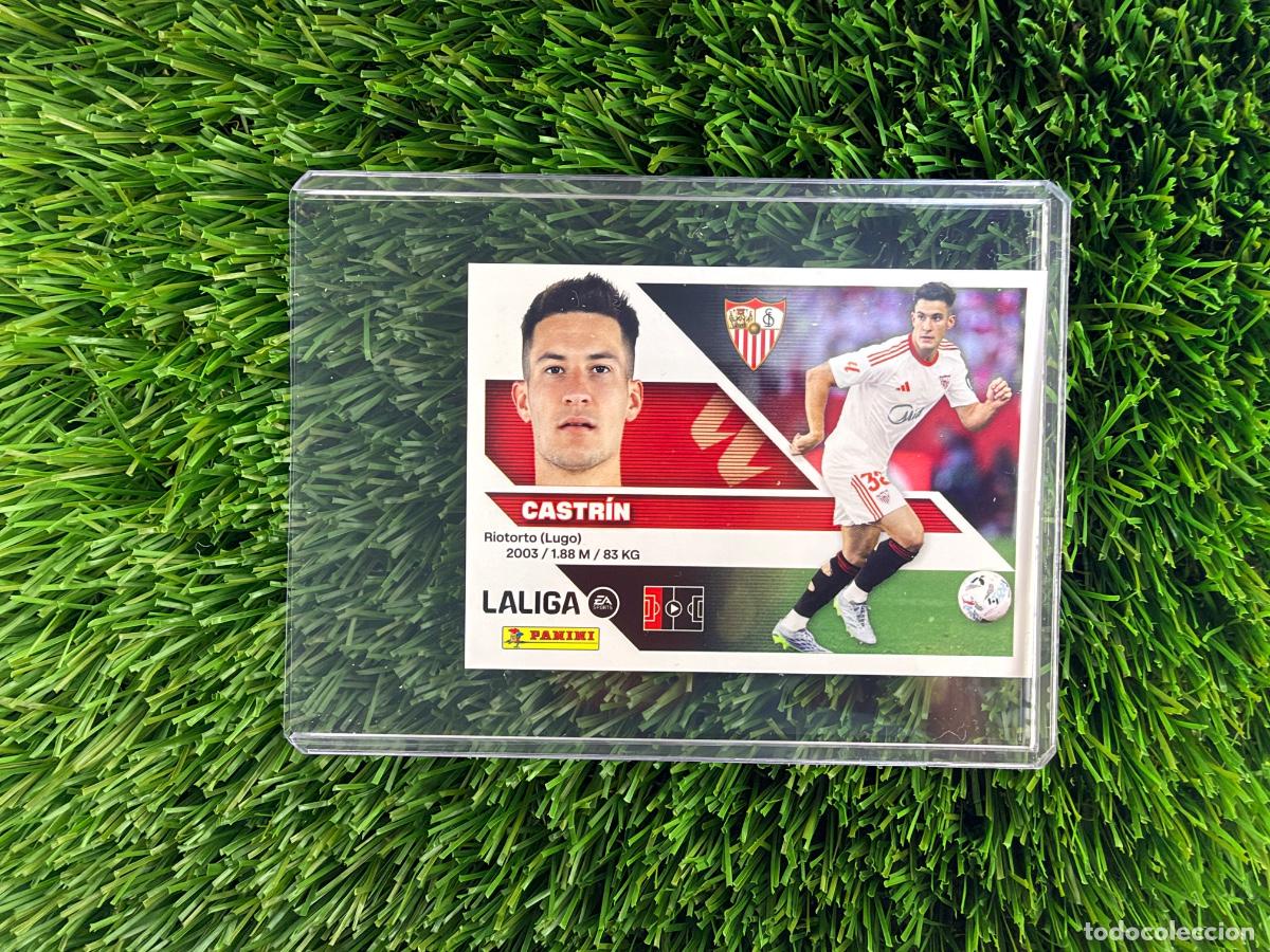 Cromos de f&uacute;tbol: N&ordm; 9A Castr&iacute;n Sevilla FC Liga Este 26 27