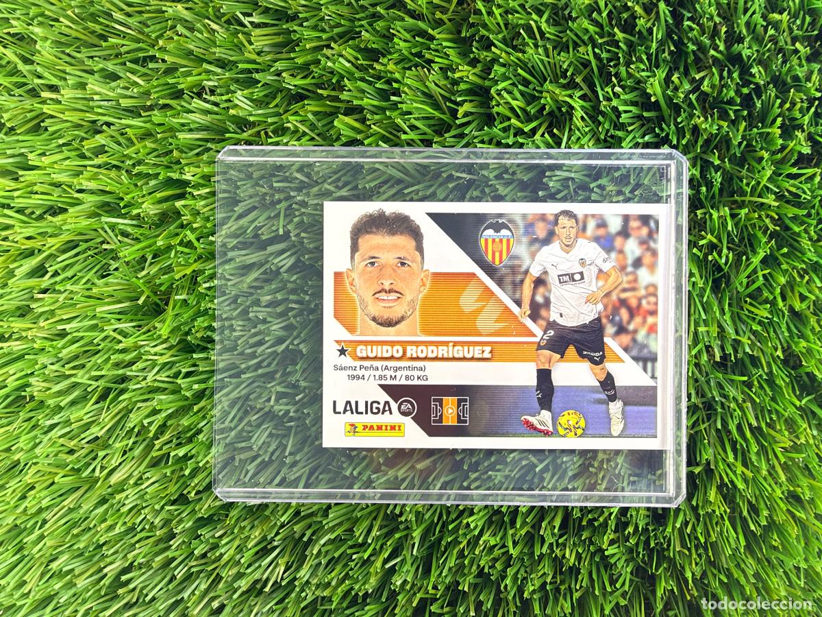 Cromos de f&uacute;tbol: N&ordm; 12 Guido Rodr&iacute;guez Valencia CF Liga Este 26 27