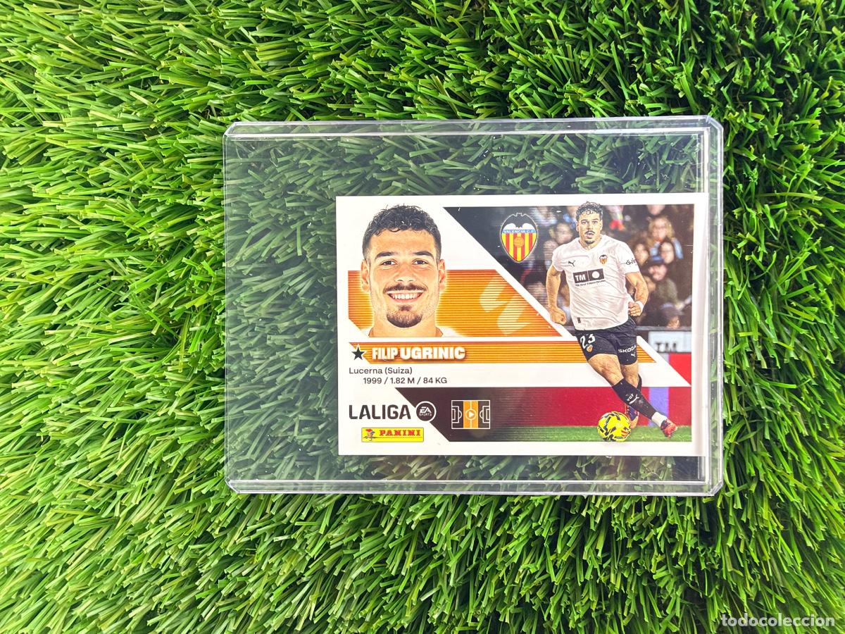 Cromos de f&uacute;tbol: N&ordm; 15 Ugrinic Valencia CF Liga Este 26 27