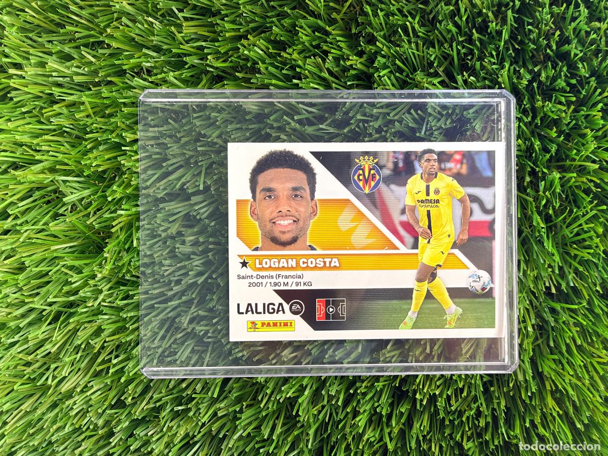 Cromos de f&uacute;tbol: N&ordm; 6B Logan Costa Villarreal CF Liga Este 26 27