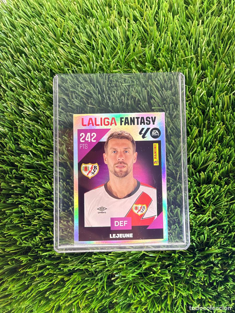Cromos de f&uacute;tbol: N&ordm; 3 Lejeune La Liga Fantasy Rayo Vallecano Liga Este 26 27