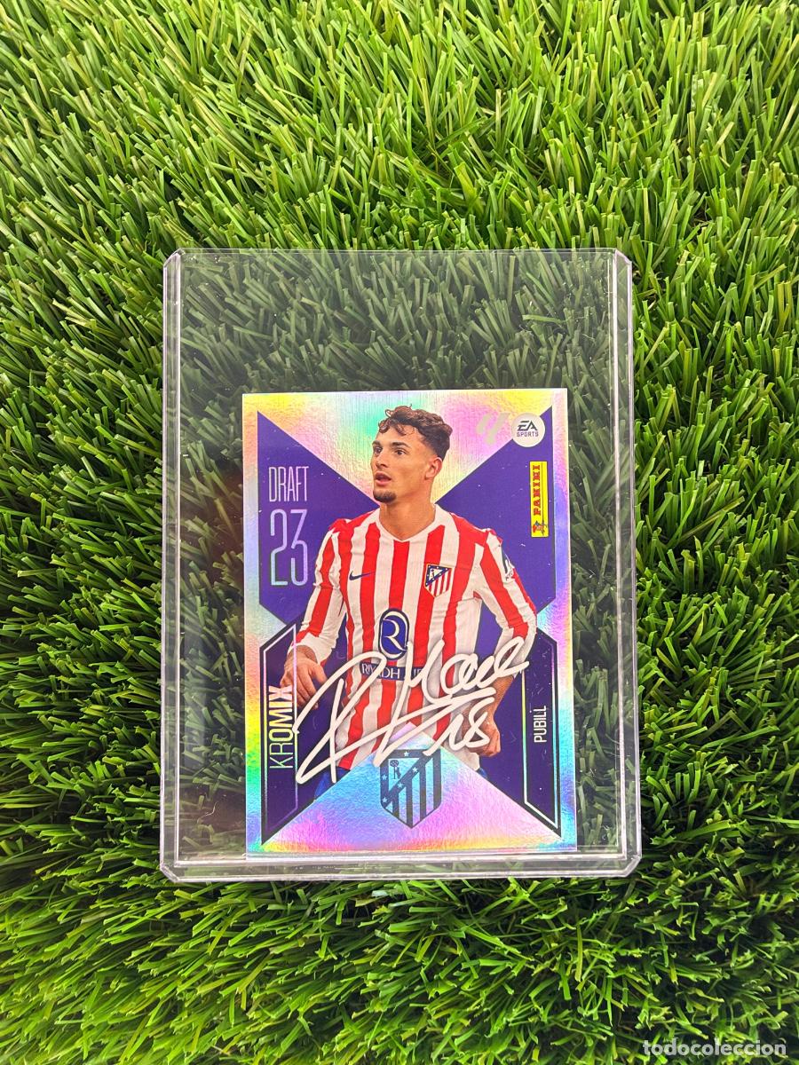 Cromos de f&uacute;tbol: N&ordm; K19 Pubill Draft 23 Kromix Atl&eacute;tico de Madrid Liga Este 26 27