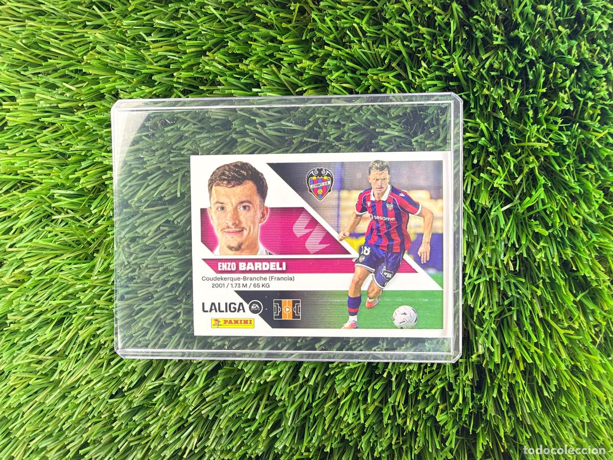 Cromos de f&uacute;tbol: N&ordm; 7 Bardeli &Uacute;ltimos Fichajes Levante UD Liga Este 26 27