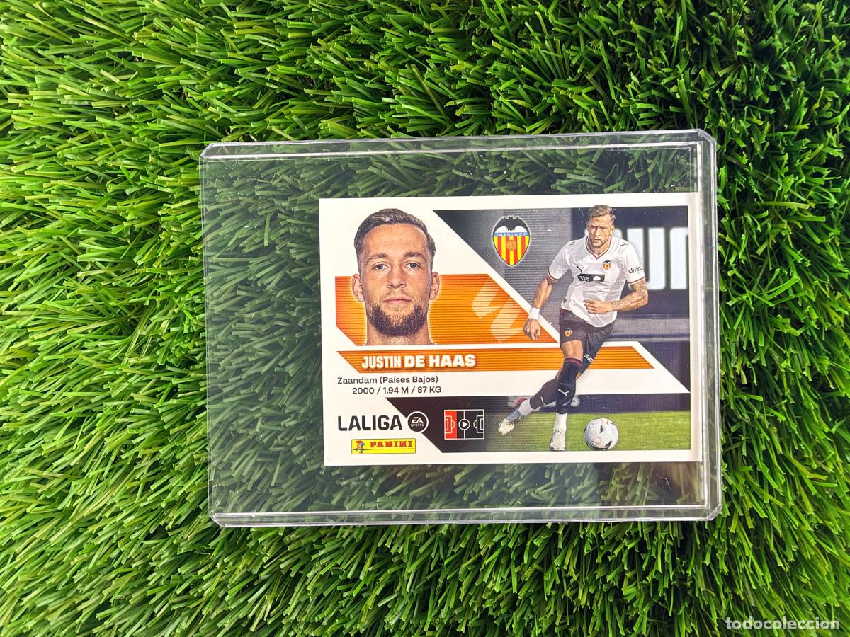 Cromos de f&uacute;tbol: N&ordm; 9 De Haas &Uacute;ltimos Fichajes Valencia CF Liga Este 26 27