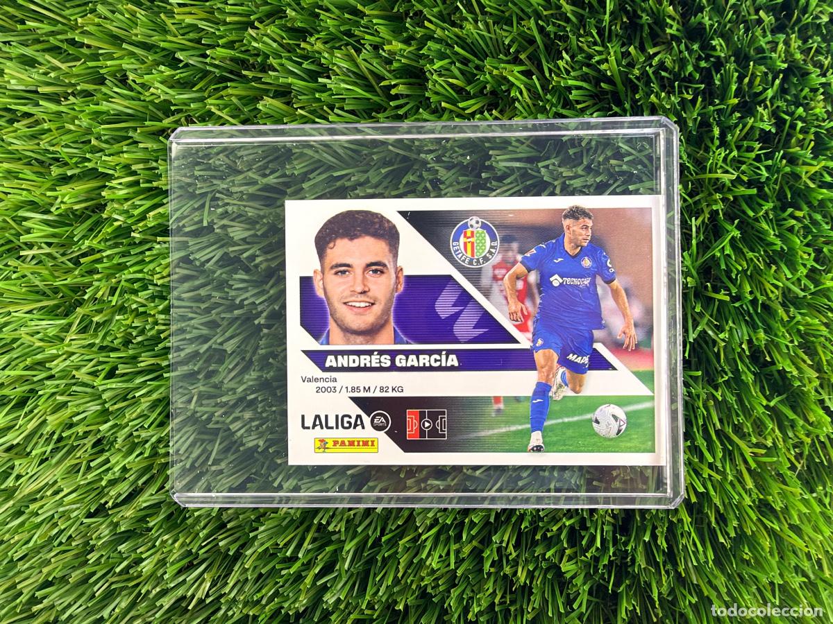 Cromos de f&uacute;tbol: N&ordm; 18 Andr&eacute;s Garc&iacute;a &Uacute;ltimos Fichajes Getafe CF Liga Este 26 27