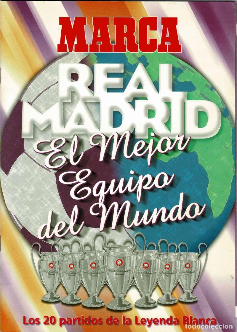 Cromos de f&uacute;tbol: Marca. Real Madrid. El Mejor Equipo del Mundo (casi completo)