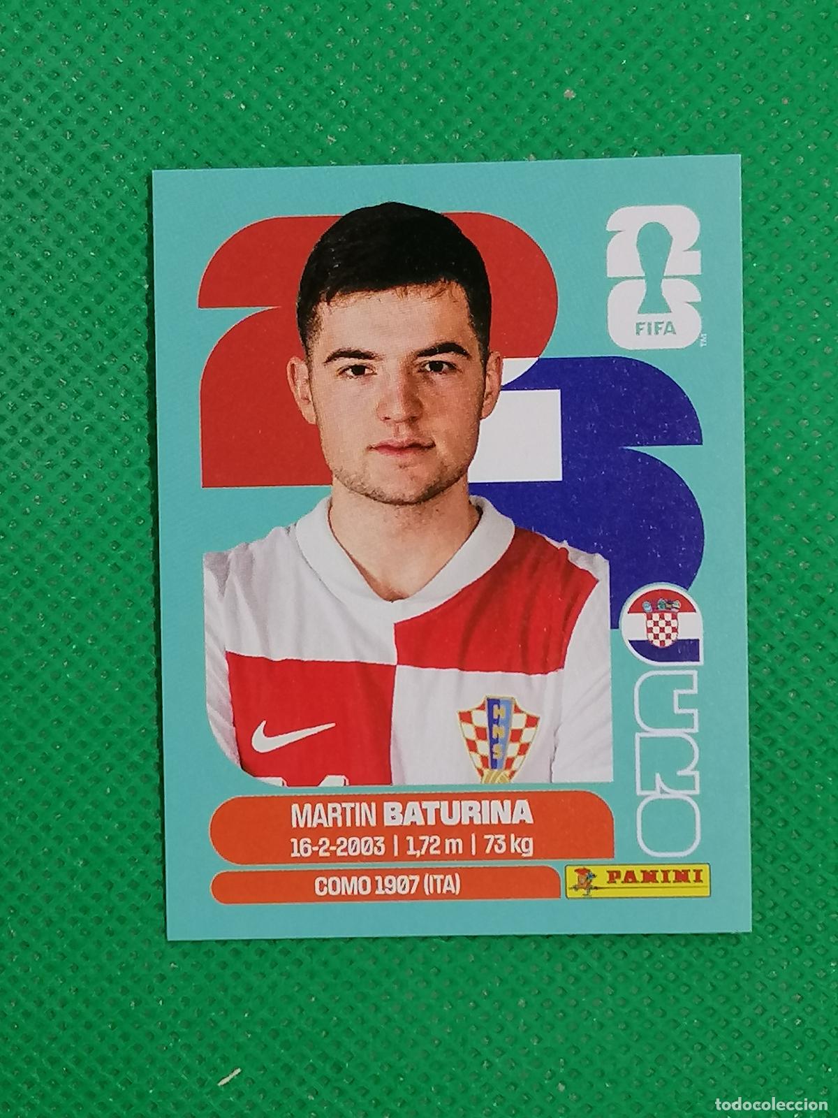 Cromos de f&uacute;tbol: CRO 11 CRO11 MARTIN BATURINA CROACIA ⚽ PANINI FIFA MUNDIAL WORLD CUP 26 2026 STICKER ⚽