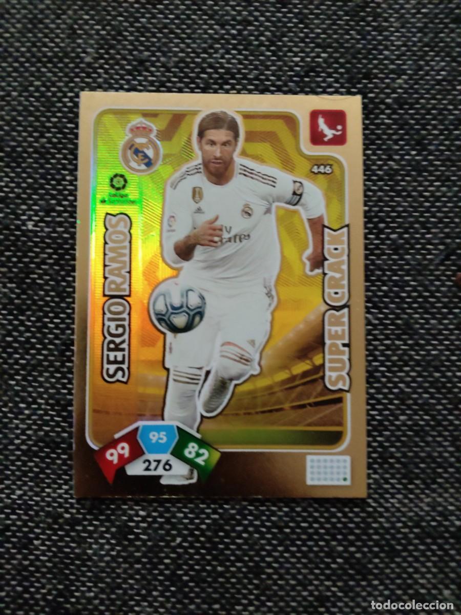 Cromos de f&uacute;tbol: 446 Sergi ramos super crack real Madrid Adrenalyn 2019-20
