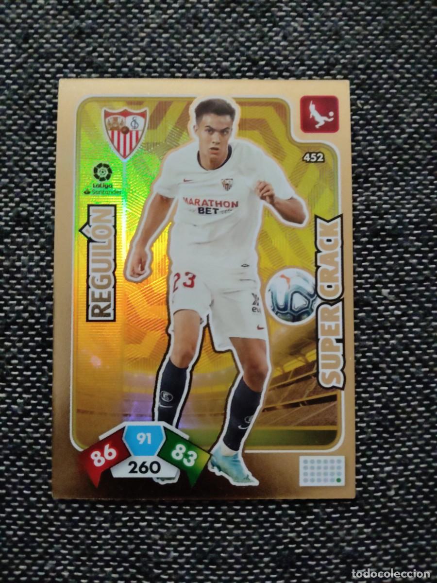 Cromos de f&uacute;tbol: 452 reguilon super crack Sevilla Adrenalyn 2019-20
